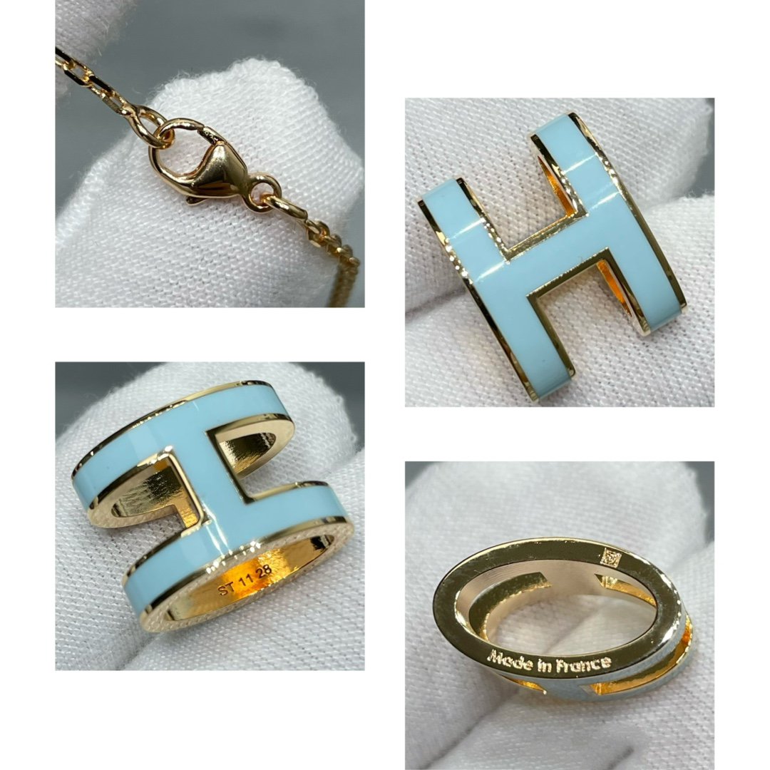 [Star Jewelry]POP H SKY BLUE NECKLACE