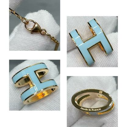 [Star Jewelry]POP H SKY BLUE NECKLACE