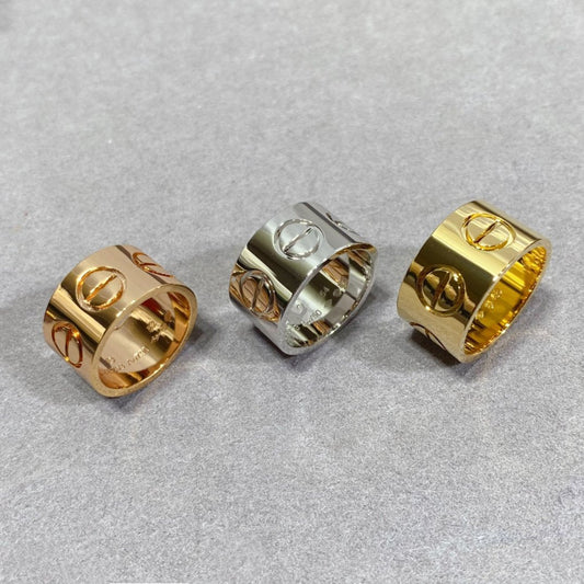 [Star Jewelry]LOVE 11MM LARGE RING