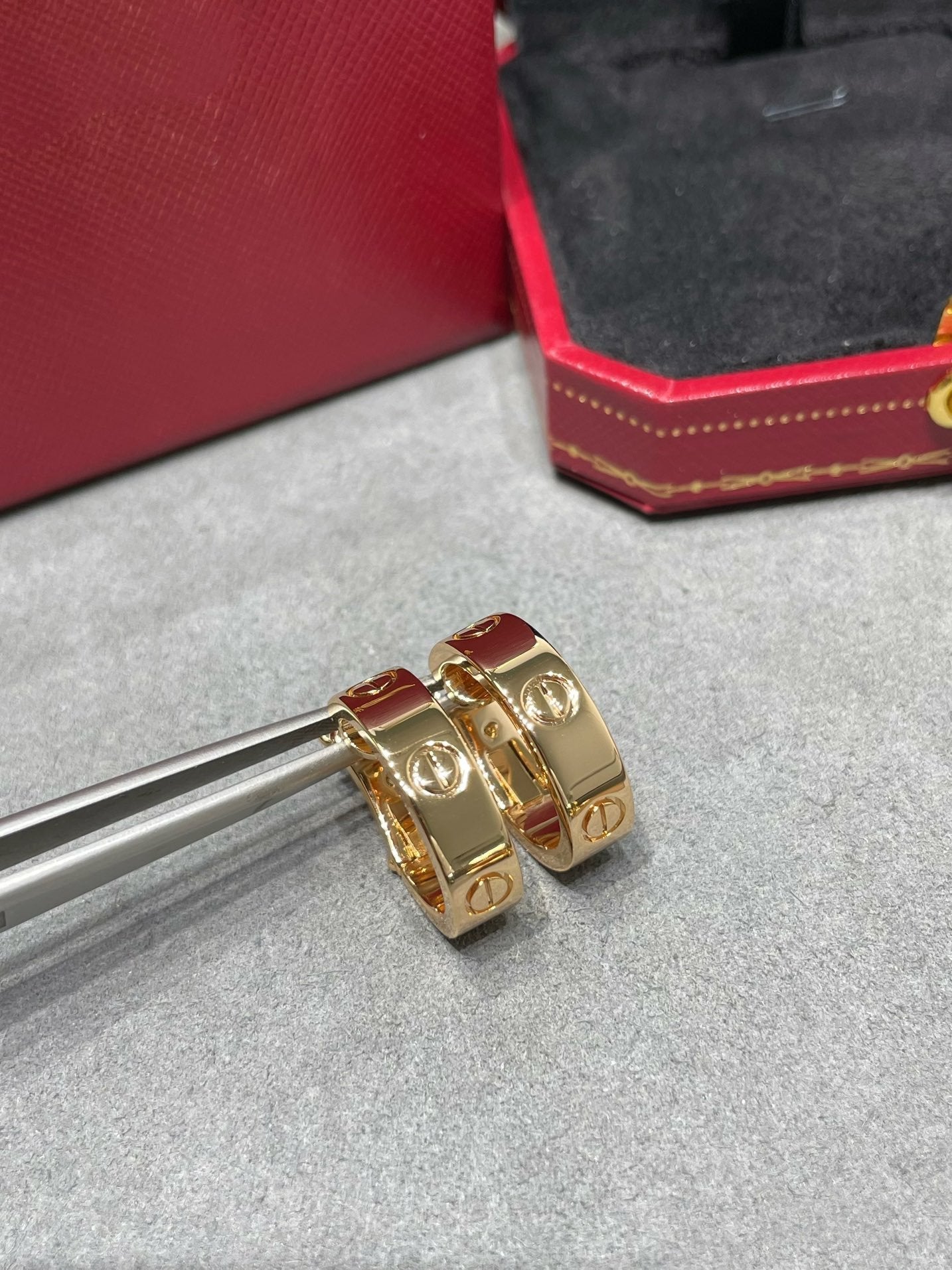[Star Jewelry]LOVE 5.5MM EARRINGS