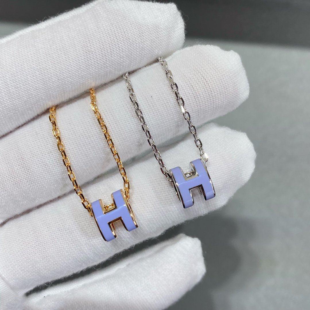 [Star Jewelry]MINI POP H NECKLACE