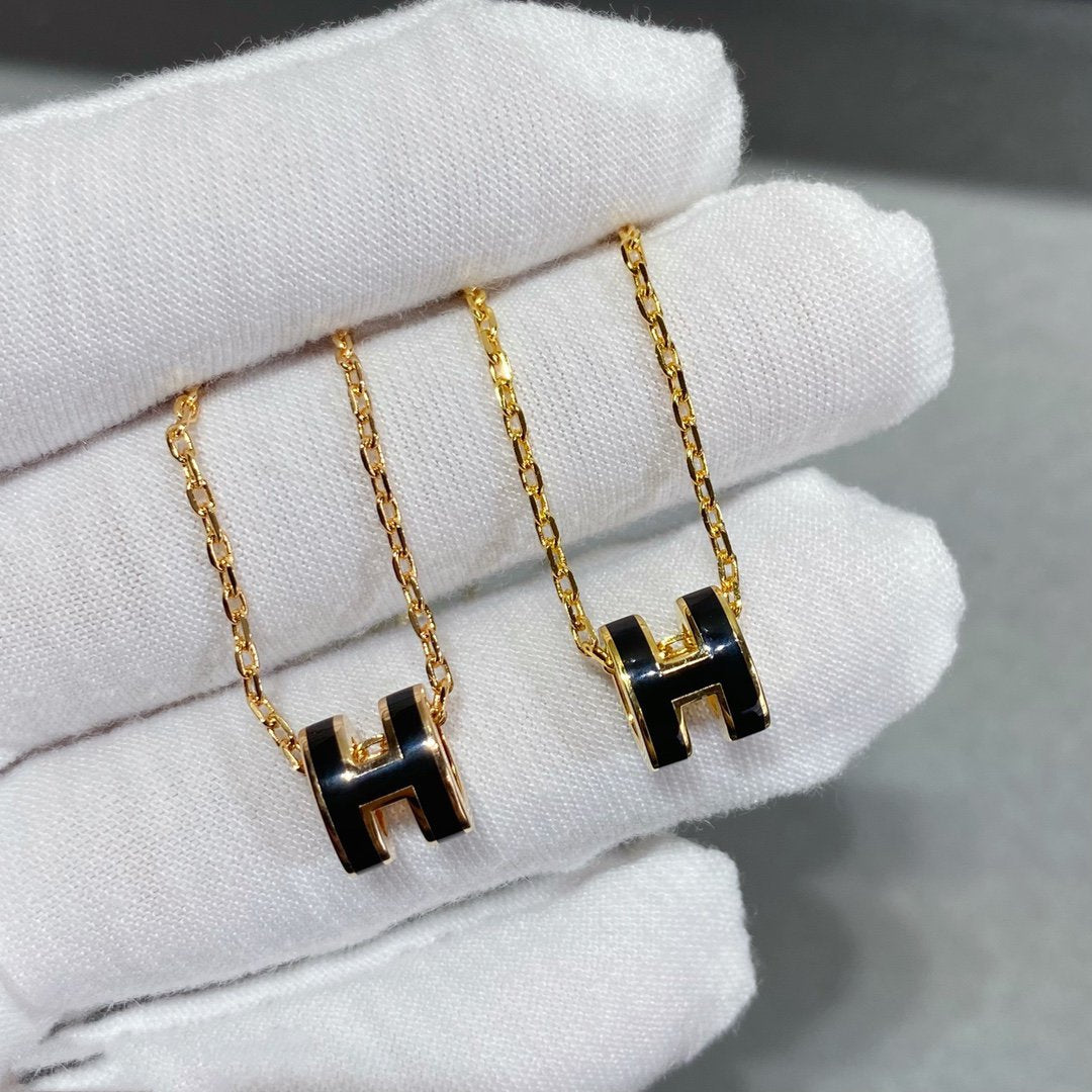 [Star Jewelry]MINI POP H NECKLACE