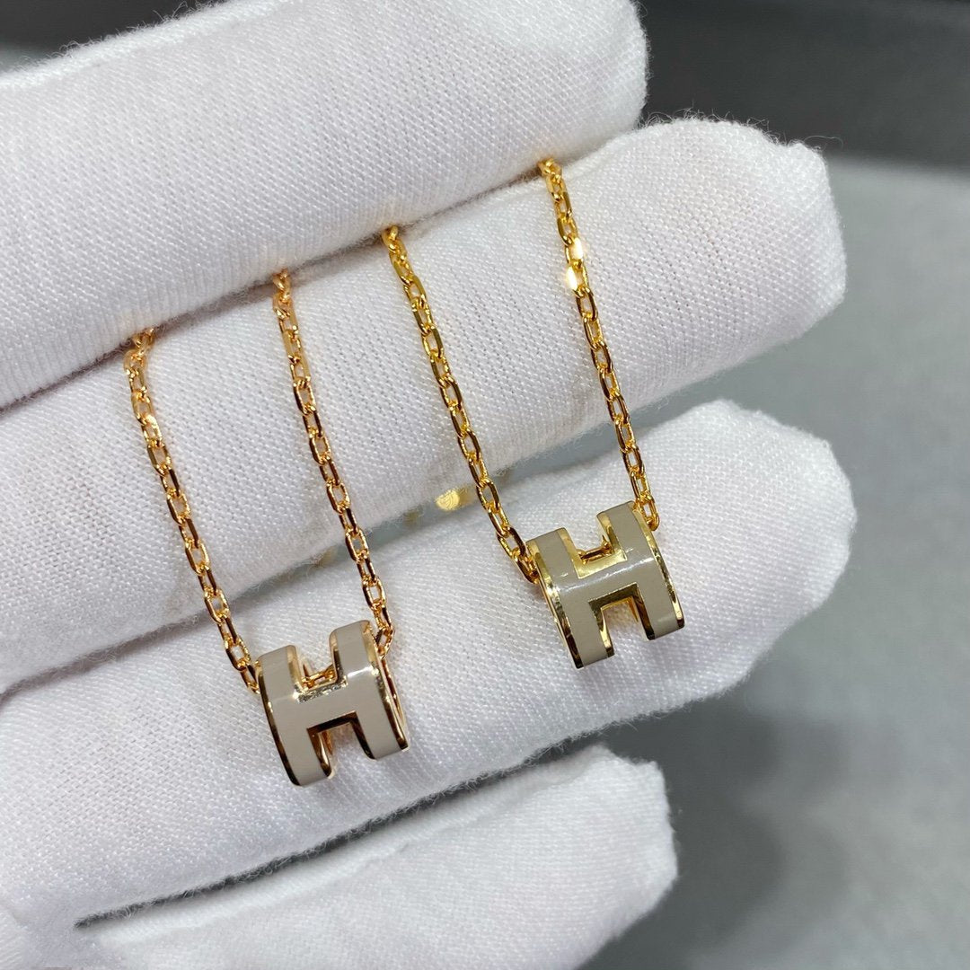 [Star Jewelry]MINI POP H NECKLACE