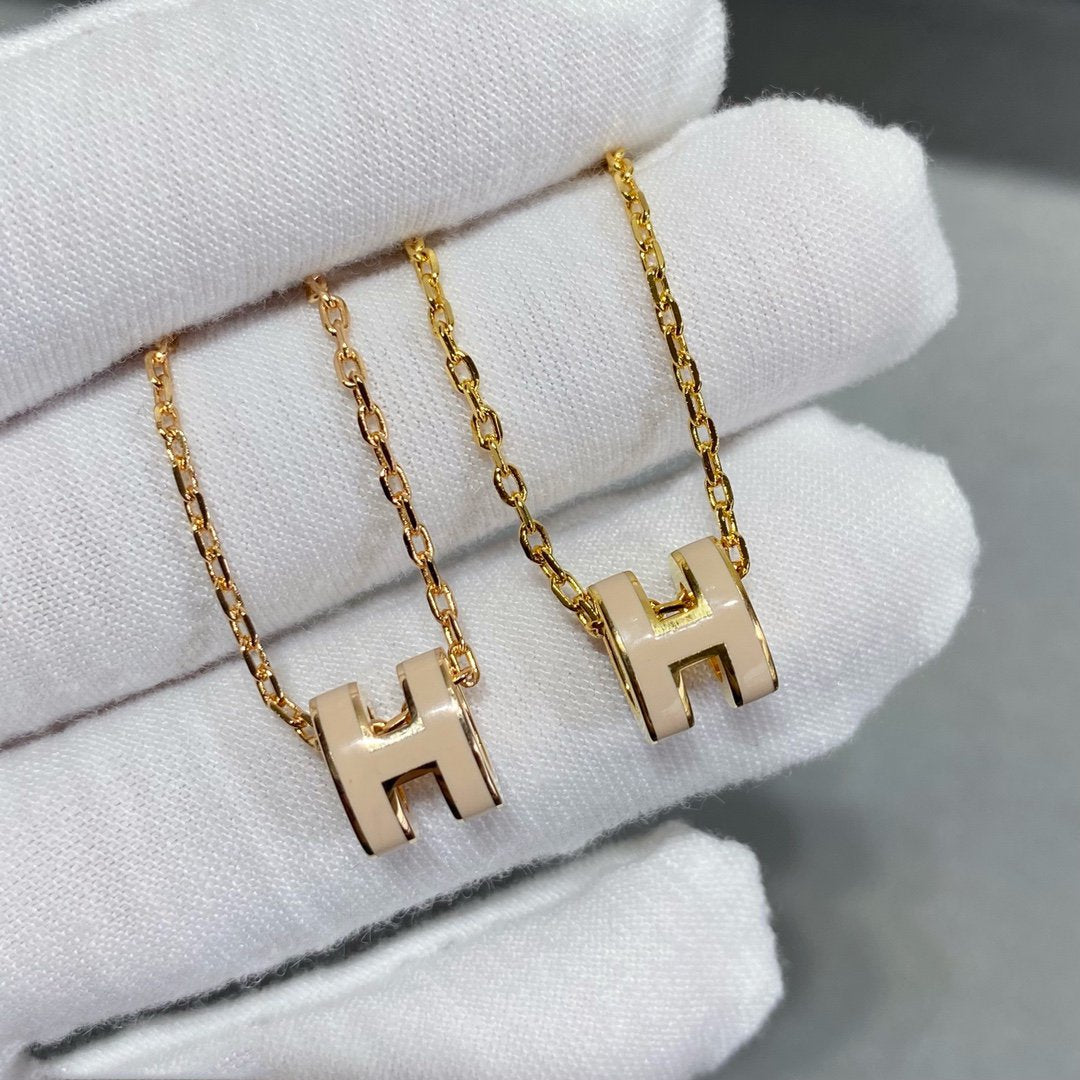 [Star Jewelry]MINI POP H NECKLACE