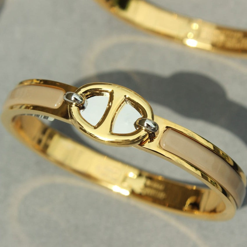 [Star Jewelry]CLIC CHAINE GOLD BRACELET