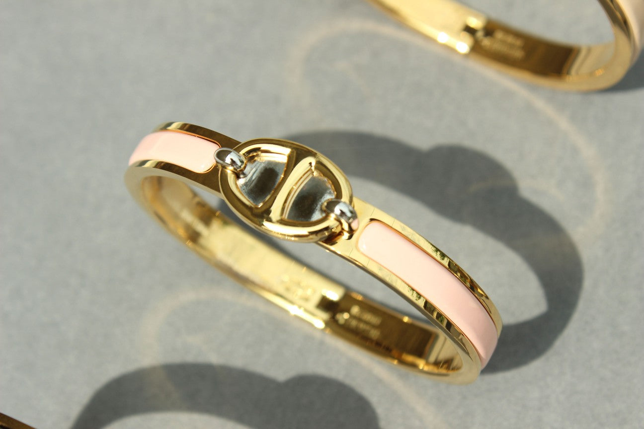[Star Jewelry]CLIC CHAINE GOLD BRACELET