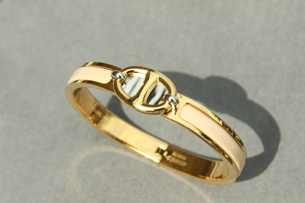 [Star Jewelry]CLIC CHAINE GOLD BRACELET
