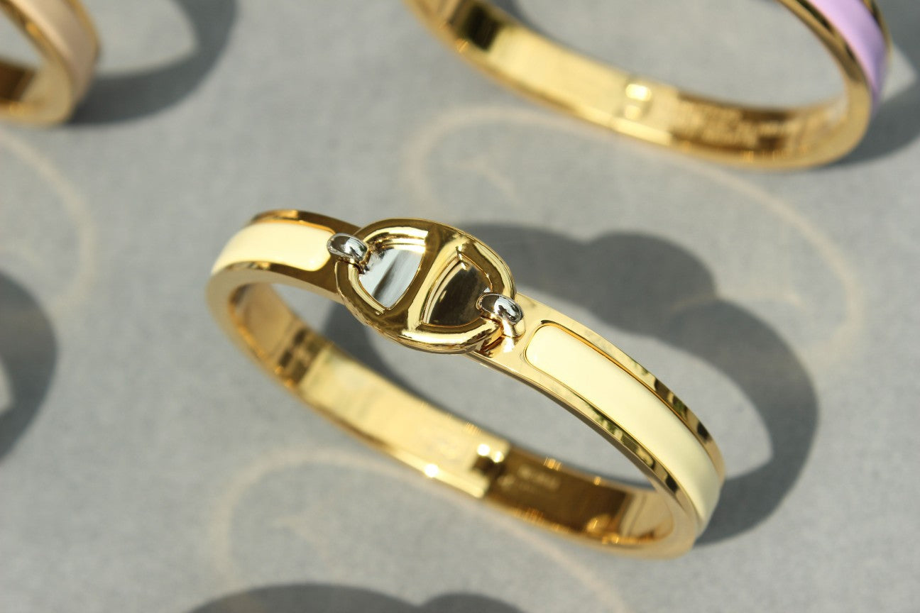 [Star Jewelry]CLIC CHAINE GOLD BRACELET