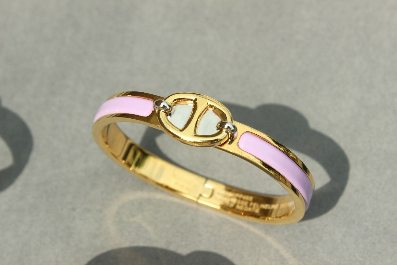 [Star Jewelry]CLIC CHAINE GOLD BRACELET