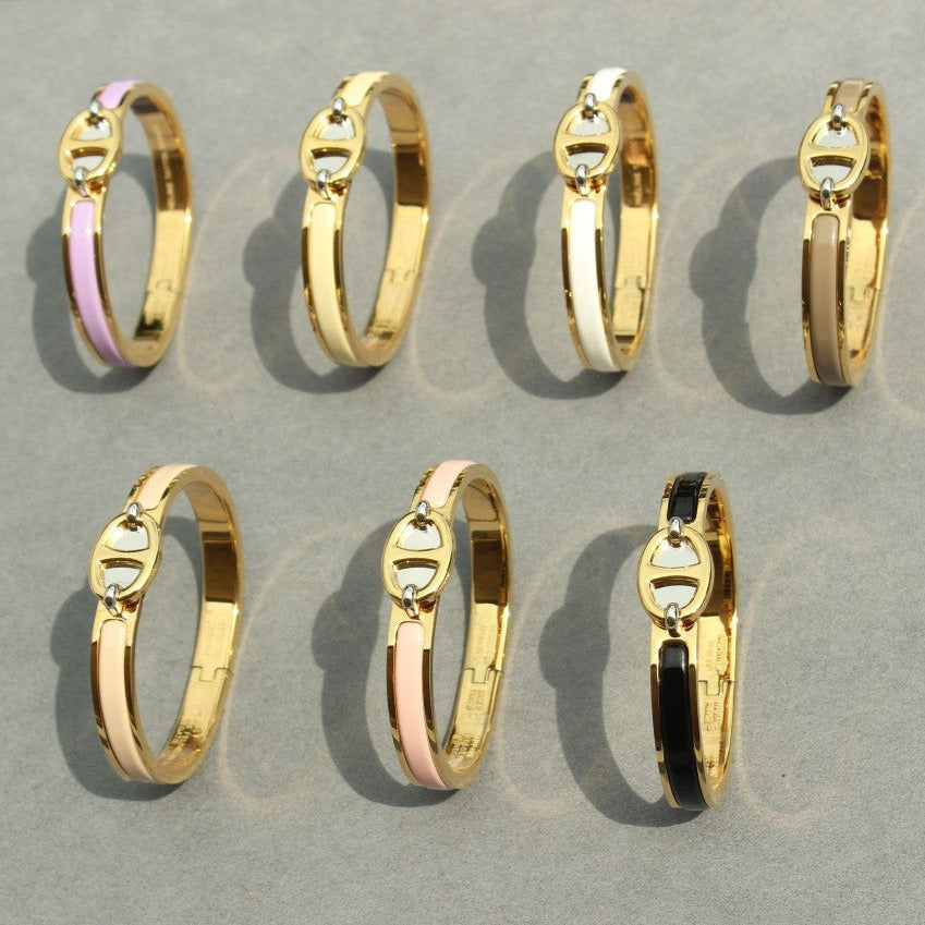 [Star Jewelry]CLIC CHAINE GOLD BRACELET