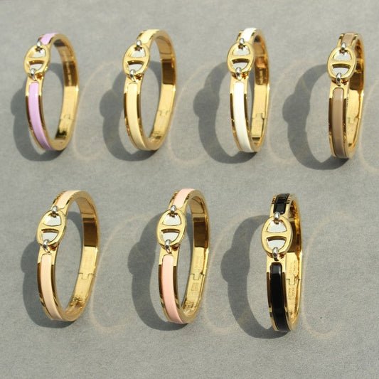 [Star Jewelry]CLIC CHAINE GOLD BRACELET