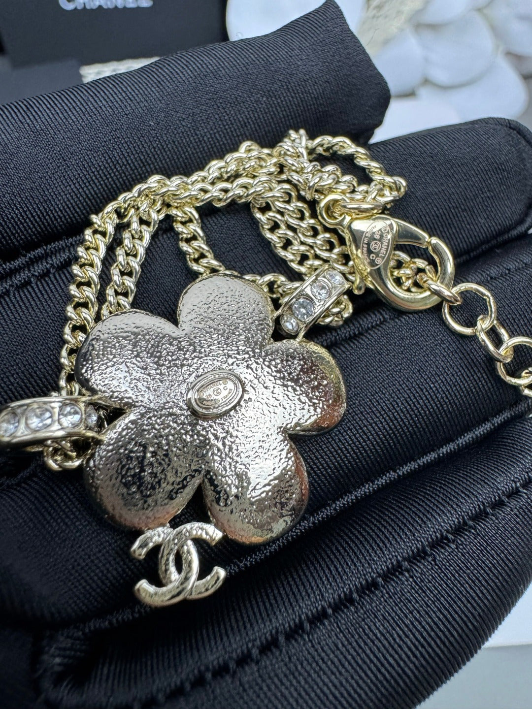 [Star Jewelry]VOLTE New Blue Floral Double-Layer Bracelet