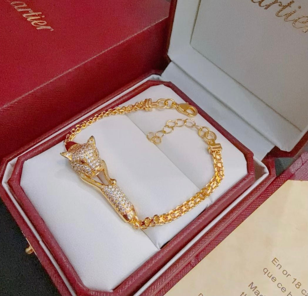 [Star Jewelry Jewelry] PANTHERE  BRACELET DIAMONDS