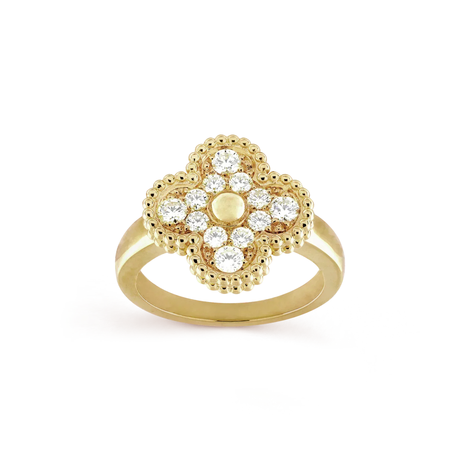 [Star Jewelry]CLOVER DIAMOND RING