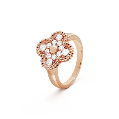 [Star Jewelry]CLOVER DIAMOND RING