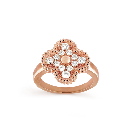 [Star Jewelry]CLOVER DIAMOND RING