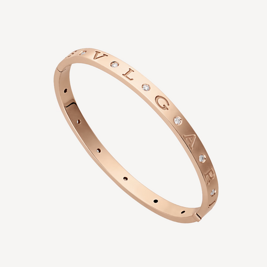 [Star Jewelry]ZERO 1 PINK GOLD 12 DIAMONDS BRACELET