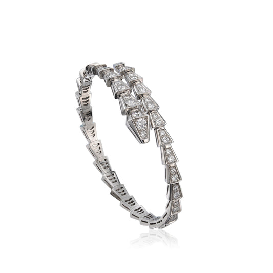 [Star Jewelry]SERPENTI BRACELET 6MM SILVER DIAMOND