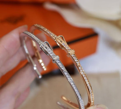 [Star Jewelry]DIAMOND-ENCRUSTED BRACELET THREE COLORS