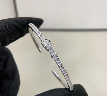 [Star Jewelry]DIAMOND-ENCRUSTED BRACELET THREE COLORS