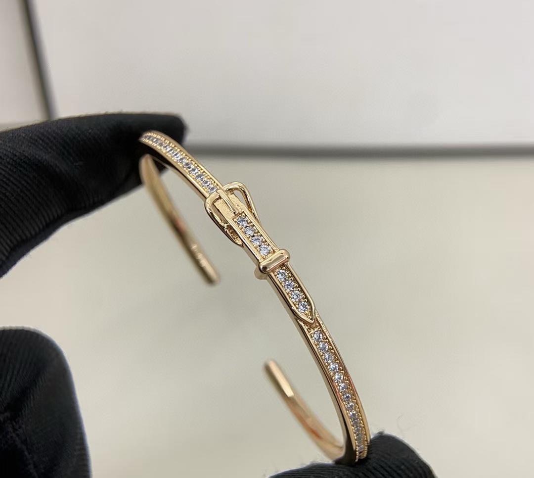 [Star Jewelry]DIAMOND-ENCRUSTED BRACELET THREE COLORS