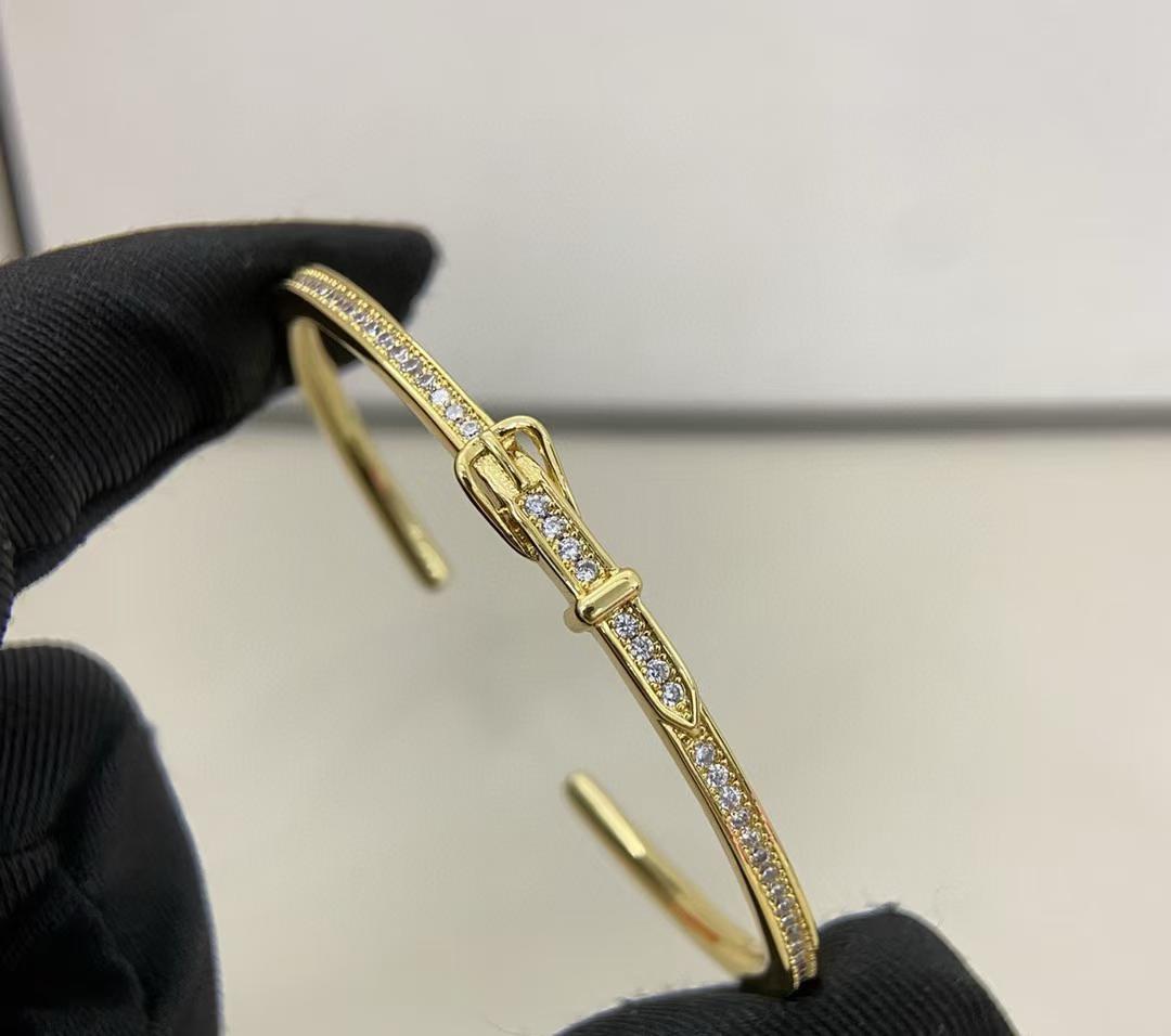 [Star Jewelry]DIAMOND-ENCRUSTED BRACELET THREE COLORS