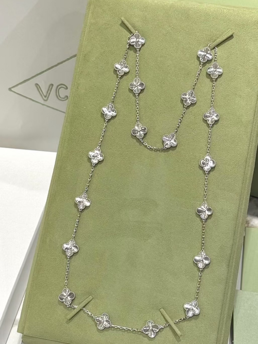 [Star Jewelry]CLOVER 20 MOTIFS SILVER LASER