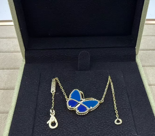 [Star Jewelry]2026 NEW BUTTERFLY BLUE   NECKLACE