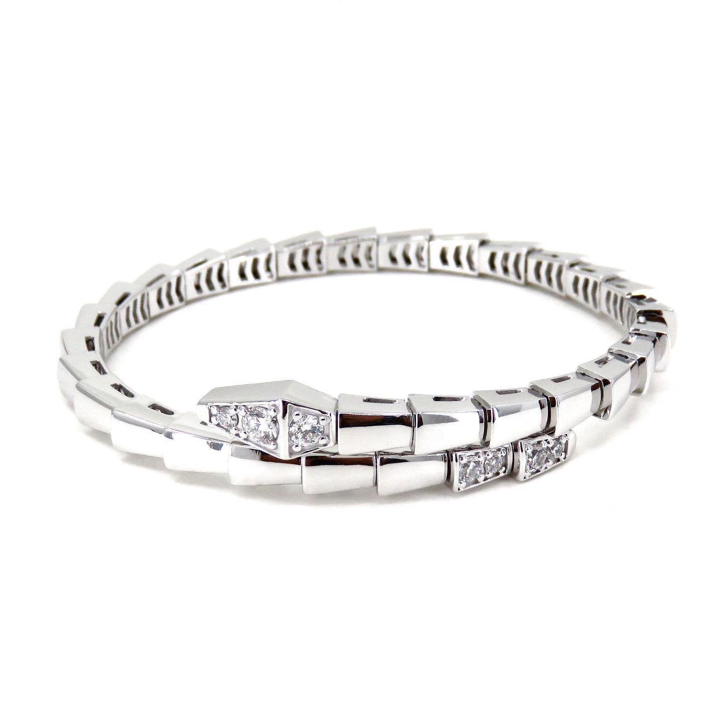 [Star Jewelry]SERPENTI BRACELET DIAMONDS SILVER