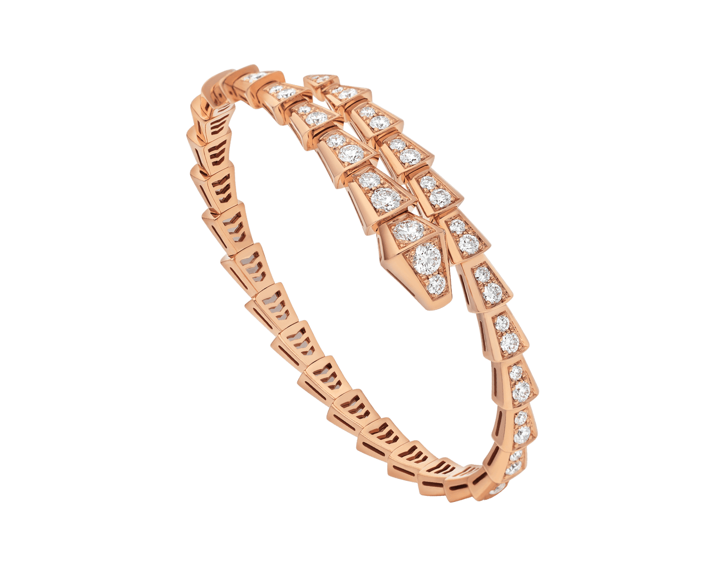 [Star Jewelry]SERPENTI BRACELET 6.8MM PINK GOLD DIAMOND