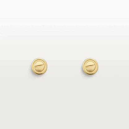 [Star Jewelry]LOVE EARRINGS GOLD 10MM