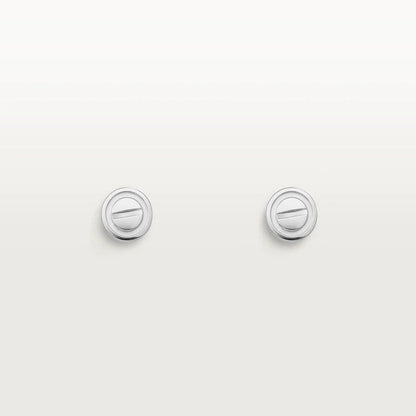 [Star Jewelry]LOVE EARRINGS SILVER 10MM