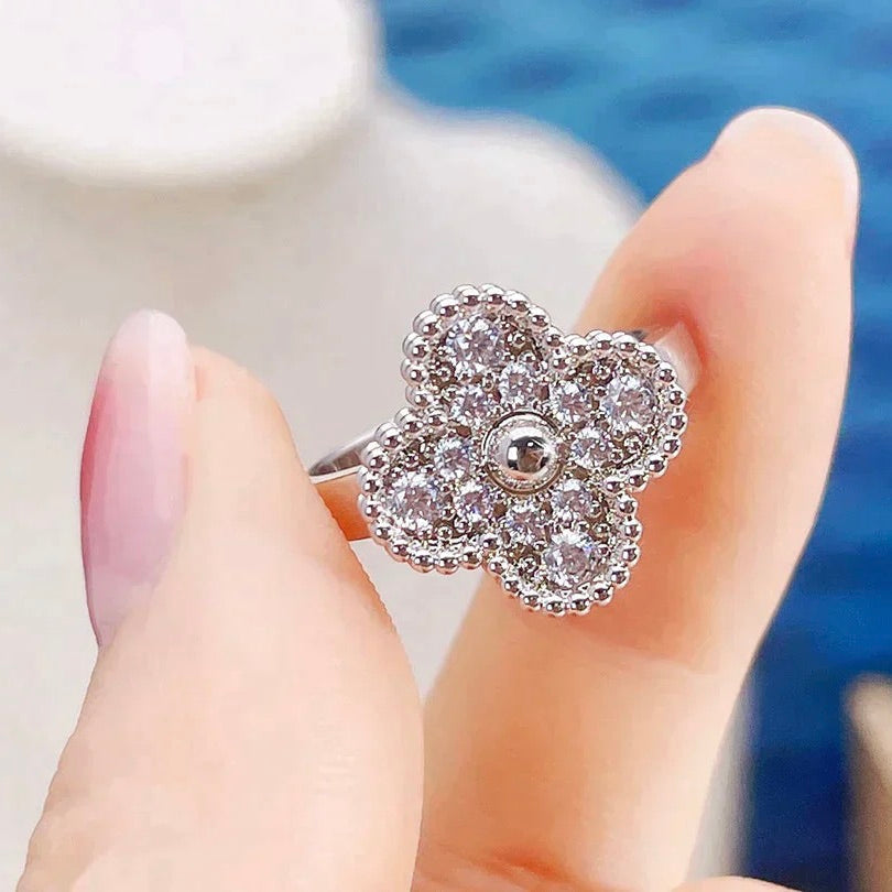 [Star Jewelry]CLOVER DIAMOND RING