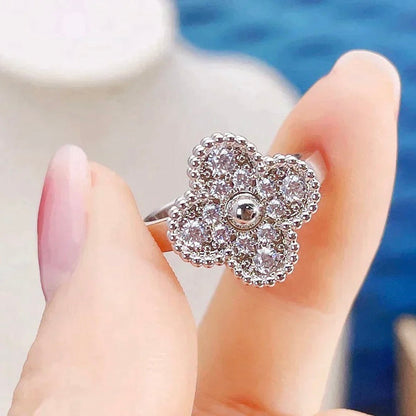 [Star Jewelry]CLOVER DIAMOND RING