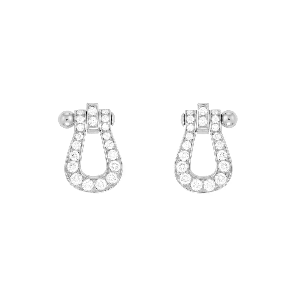 [Star Jewelry]FORCE 10 FULL DIAMOND STUD EARRINGS MINI MODEL