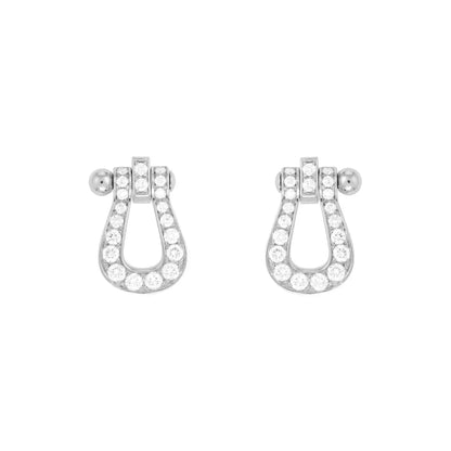 [Star Jewelry]FORCE 10 FULL DIAMOND STUD EARRINGS MINI MODEL