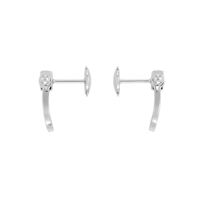 [Star Jewelry]FORCE 10 FULL DIAMOND STUD EARRINGS MINI MODEL