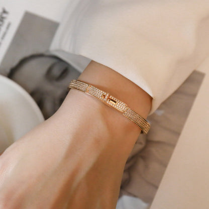 [Star Jewelry]KELLY BRACELET DIAMOND PAVED