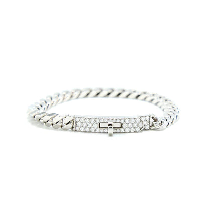 [Star Jewelry]KELLY CHAIN SILVER DIAMOND BRACELET