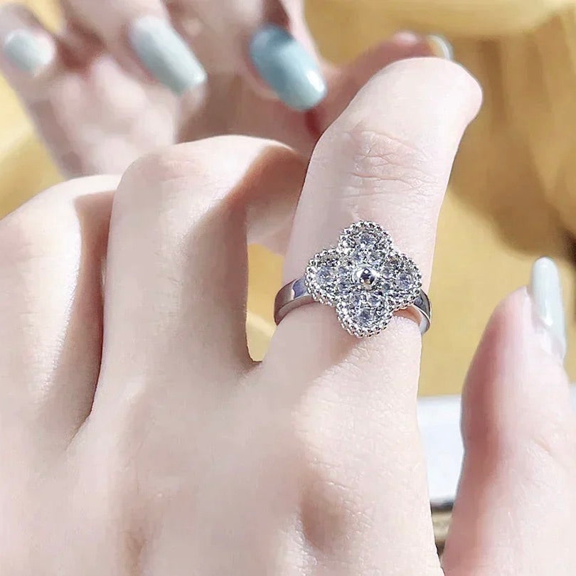 [Star Jewelry]CLOVER DIAMOND RING
