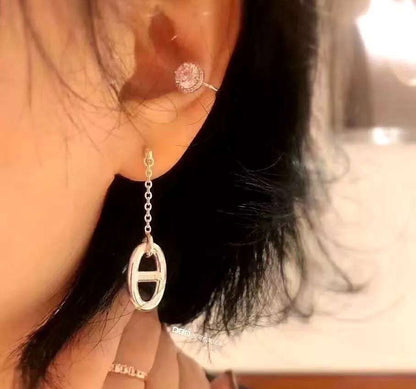 [Star Jewelry]CHAINE TASSEL EARRINGS