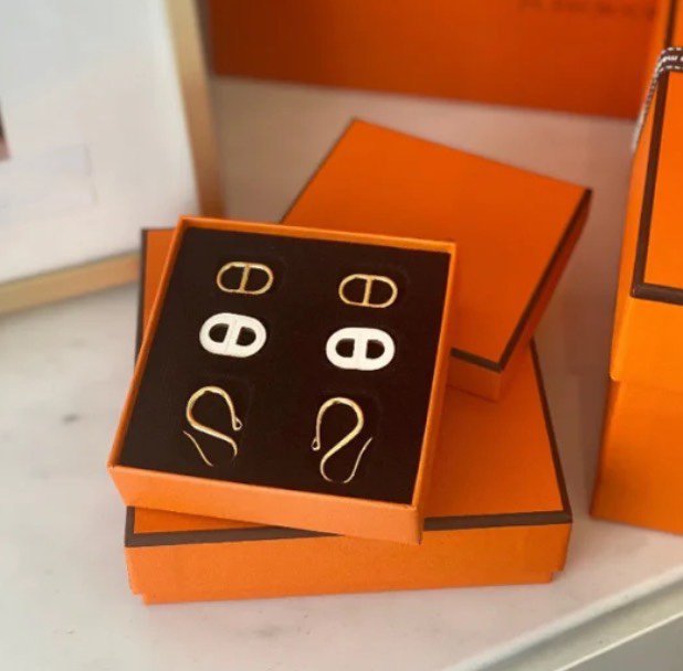 [Star Jewelry]HM O'MAILLON GOLD EARRINGS