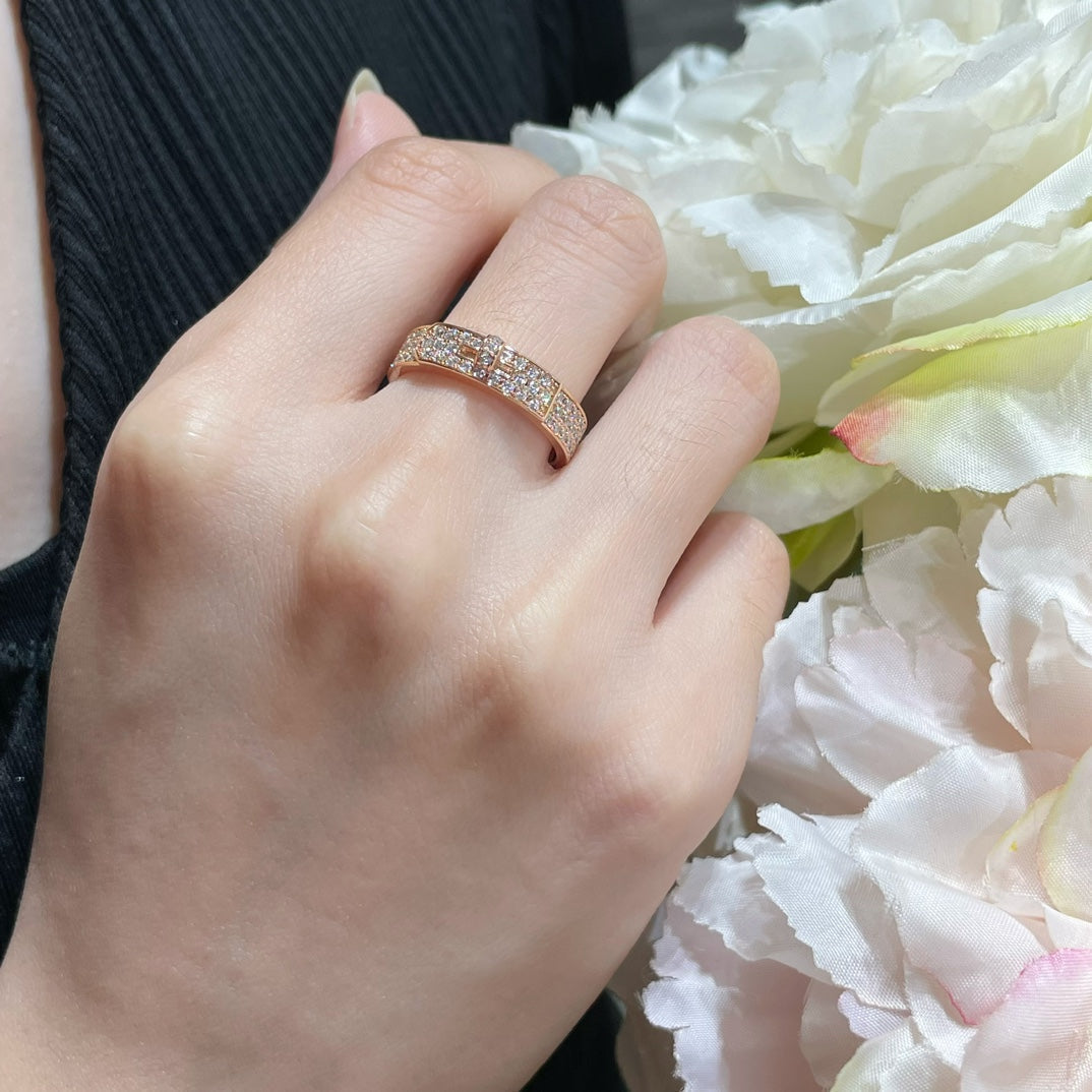 [Star Jewelry]KELLY PINK GOLD DIAMOND RING