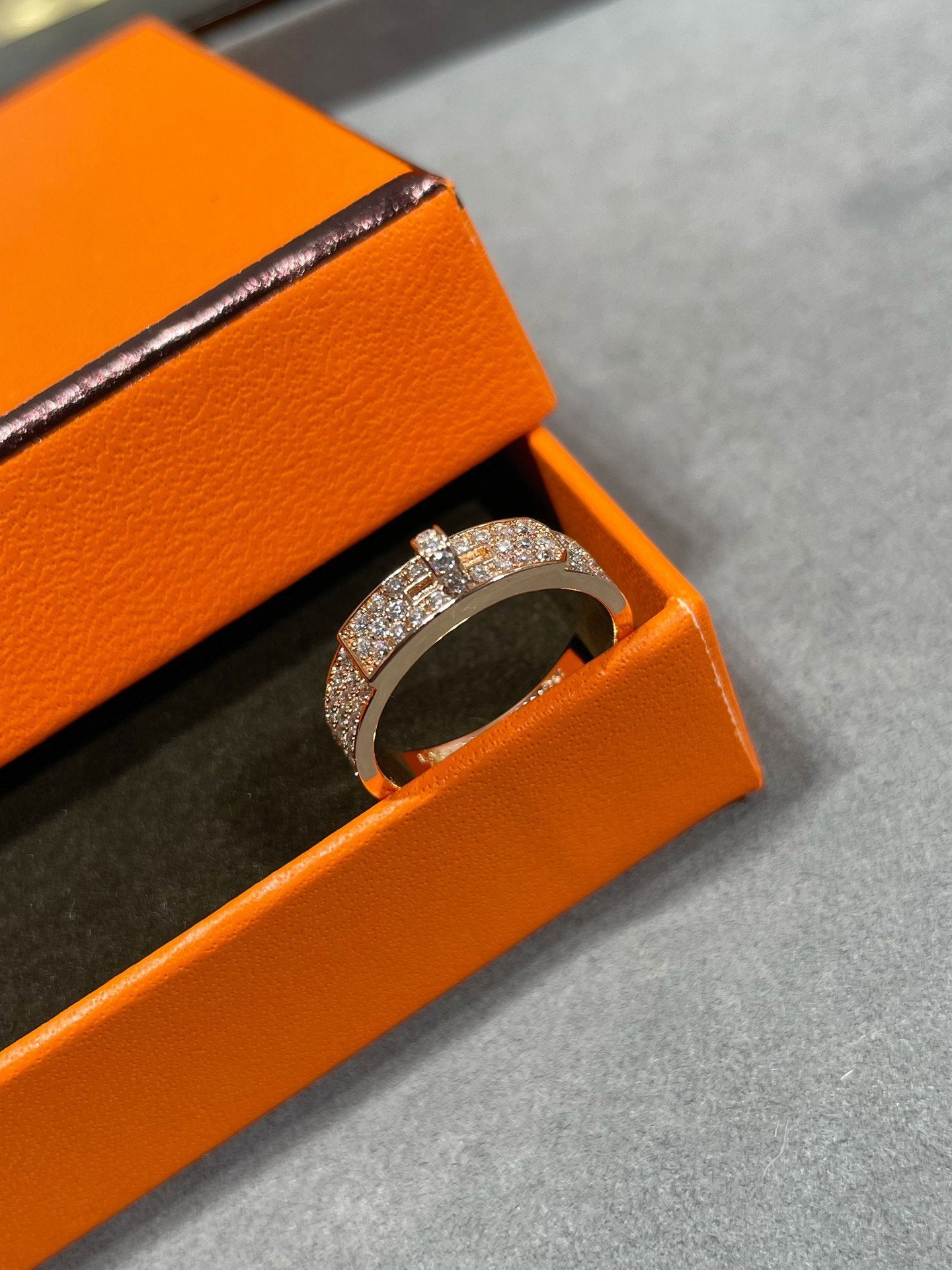 [Star Jewelry]KELLY PINK GOLD DIAMOND RING