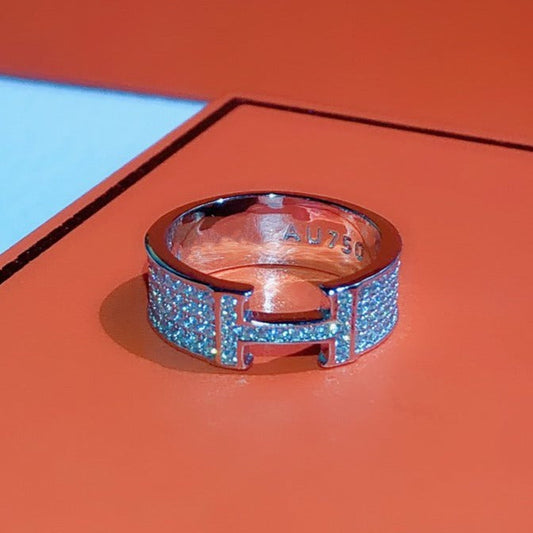 [Star Jewelry]H RING FULL DIAMOND