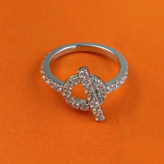 [Star Jewelry]ECHAPPEE RING SILVER DIAMOND