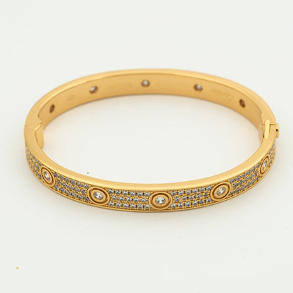 [Star Jewelry]LOVE BRACELET 6.1MM DIAMOND-PAVED 10 BIG DIAMONDS