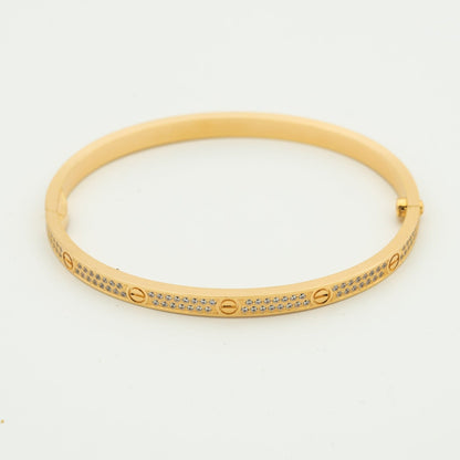 [Star Jewelry]LOVE BRACELET 3.65MM DIAMOND-PAVED