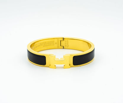 [Star Jewelry]H BLACK BRACELET