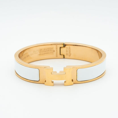 [Star Jewelry]H WHITE BRACELET